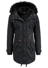 Khujo, Damen Parka 'FAIKA', Schwarz