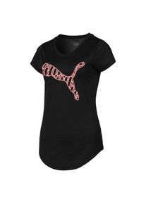 Puma, Damen Trainingsshirt, Pfirsich / Schwarz