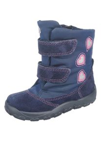 Elefanten, M&auml;dchen Winterstiefel 'TEX', Weite M, Blau / Rosa