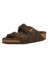 Birkenstock, Damen Pantoletten 'Arizona' SCHMAL, Braun