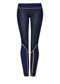 S.Oliver Active, Damen Tights, Blau