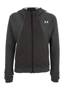Under Armour, Damen Fleecejacke mit hohem Kragen, Dunkelgrau