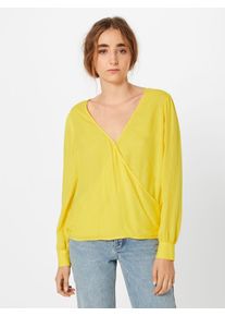 Another-Label Another Label, Damen Bluse 'Ruffin', Gelb