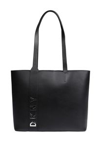 DKNY, Damen Taschen 'BEDFORD- LG TOTE- MASTROTTO', Schwarz / Silber