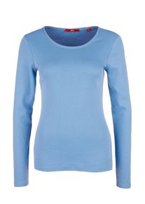 s.Oliver RED LABEL, Damen Longsleeve, Hellblau