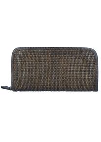 Campomaggi, Damen Prestige Edera Geldbörse Leder 21 cm, Grau
