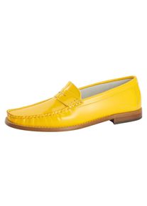 Heine, Damen Slipper, Gelb