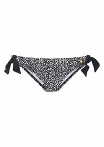 Lascana, Damen Bikinihose 'Leo', Schwarz