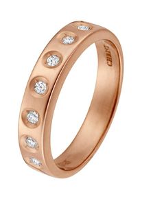 Christ, Damen Ring 'Diamonds', Rosegold