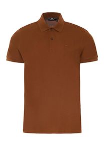 J. Lindeberg J.Lindeberg, Herren ' Troy Clean Pique ' Poloshirt, Braun