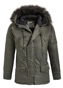 Khujo, Herren Jacke 'LIJAN', Oliv