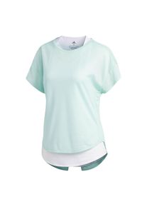 adidas Performance, Damen T-Shirt 'Adapt to Chaos', Mint / Wei&szlig;