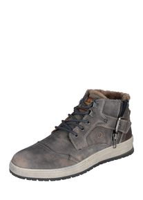 Bugatti, Herren Sneaker mit Schnalle, Grau