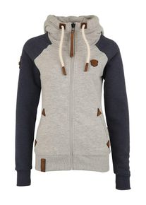 Naketano, Damen Jacke 'Mach klar jetzt', Navy / Graumeliert