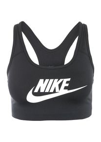Nike, Damen Bustier 'Swoosh Futura', Schwarz / Wei&szlig;