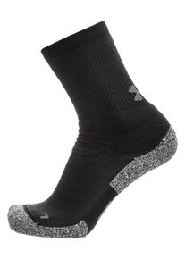 Under Armour, Herren Socken 'Drive Crew', Graumeliert / Schwarz