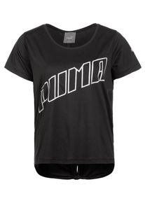 Puma, Damen T-Shirt 'Ahead', Schwarz / Wei&szlig;