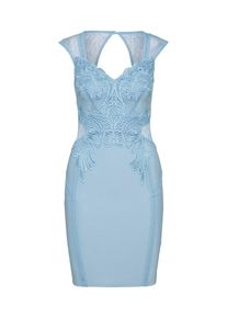 Lipsy, Damen Kleid 'WS AP FRNT BDYCN JD', Hellblau