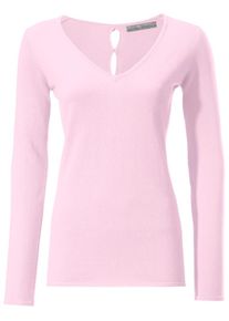 Heine, Damen Feinstrickpullover, Rosa