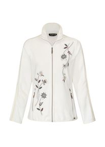 CMP, Damen Fleecejacke '38H3206-U905', Hellbeige / Dunkelgrau / Wei&szlig;