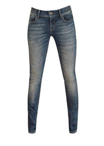 COCCARA, Damen Hose 'Curly', Blue Denim