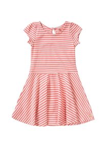 Tom Tailor, Mädchen Kleid, Lachs / Weiß