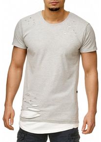 INDICODE JEANS, Herren 'Lund', Hellgrau