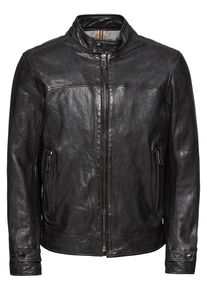JOOP!, Herren Lederjacke 'Cleary', Dunkelgrau