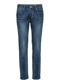 Review, Herren Jeans 'SLIM MIDBLWASH', Blue Denim