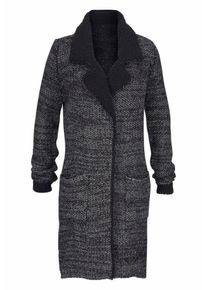 Aniston, Damen Strickmantel, Anthrazit