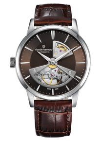 Claude Bernard, Herren uhr '85017 3 Brin 2', Braun / Schwarz / Silber