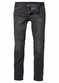 Bruno Banani, Herren Straight-Jeans, Schwarz