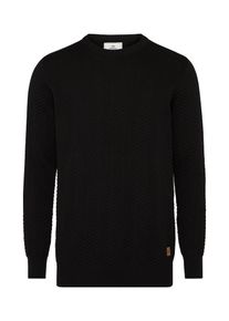 Kronstadt, Herren Strickpullover 'Carlo', Schwarz