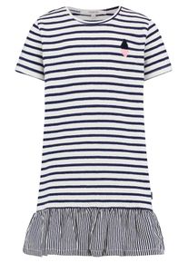 Noppies, Mädchen Kleid 'Rosemead', Navy / Weiß