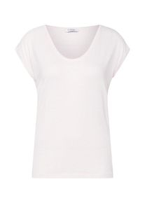 Pieces, Damen T-Shirt, Pink / Weiß