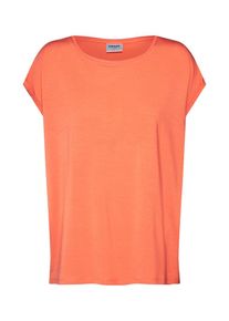 Véro Moda VERO MODA, Damen T-Shirt 'AVA PLAIN', Orange