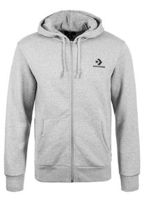 Converse, Herren Sweatjacke 'Star Chevron Embossed', Hellgrau