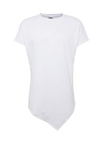 Urban Classics, Herren Asymetric Long Tee, Wei&szlig;