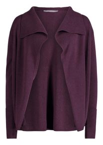 BETTY & CO Betty & Co, Damen Strick-Cardigan, Rotviolett