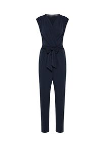Esprit Collection, Damen Jumpsuit in Wickel-Optik, Navy