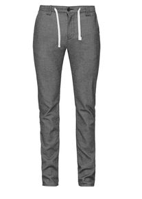 Q/S Designed By, Herren Pants, Graumeliert