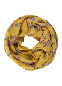 Esprit, Damen Schal 'RCS_FlowerInfin', Gelb