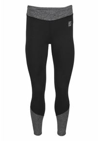 H.I.S. H.I.S, Damen Funktionstights, Schwarz / Schwarzmeliert