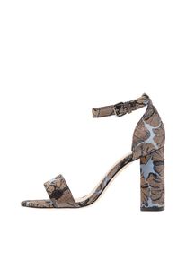 Bianco, Damen Sandalen, Hellblau / Gold