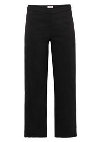 sheego Basic, Damen Anzughose, Schwarz
