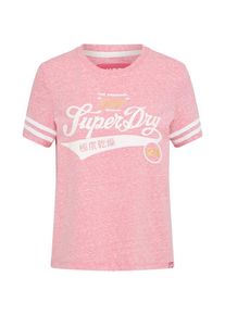 Superdry, Damen T-Shirt, Pink