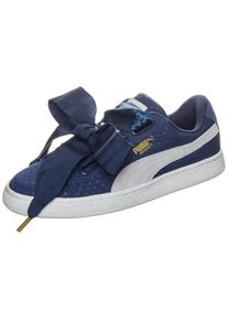 Puma, Damen 'Basket Heart Denim' Sneaker , Blau