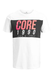 Jack & Jones JACK & JONES, Herren T-Shirt, Rot / Schwarz / Wei&szlig;