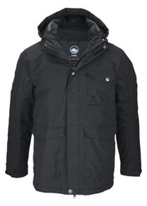 Polarino, Herren Funktionsjacke, Schwarz