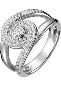 Christ, Damen Ring 'Diamonds', Silber